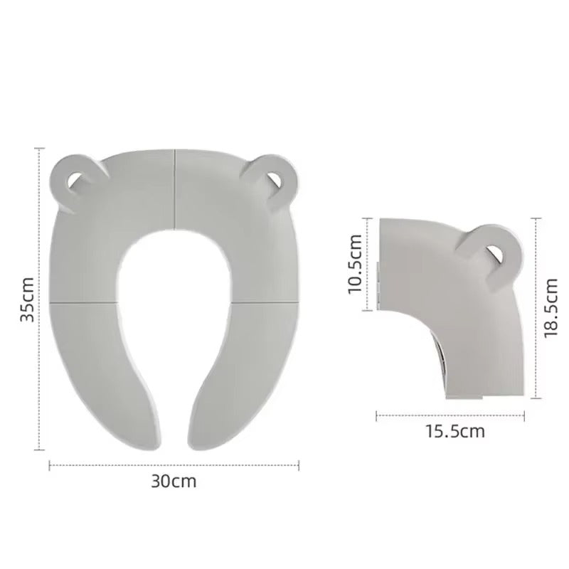 Baby Cartoon Travel Folding Potty Seat Toddler Portable Toilet Training Seat Children Urinal Cushion Children Pot Chair Pad /mat