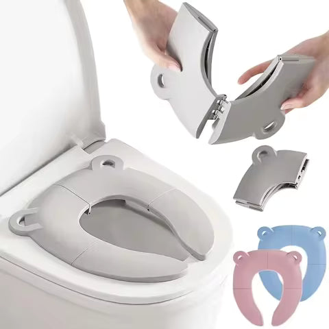 Baby Cartoon Travel Folding Potty Seat Toddler Portable Toilet Training Seat Children Urinal Cushion Children Pot Chair Pad /mat